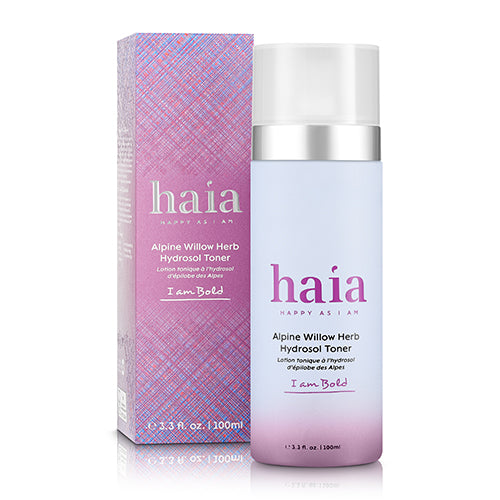 haia "I am Bold" Alpine Willow Herb Hydrosol Toner - Certified Cosmos Organic