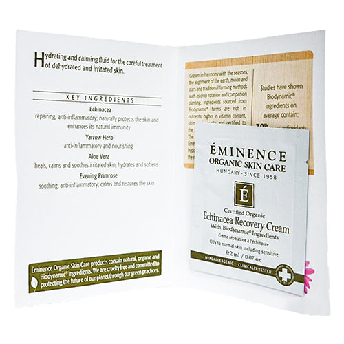 Eminence Organics Echinacea Recovery Cream