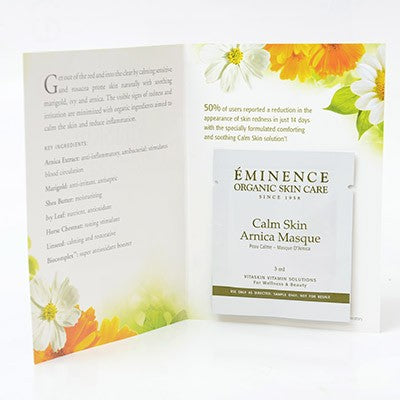 Eminence Calm Skin Arnica Masque Sample