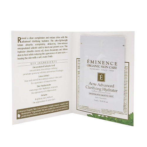 Eminence Organics Acne Advanced Clarifying Hydrator (Sample Size)
