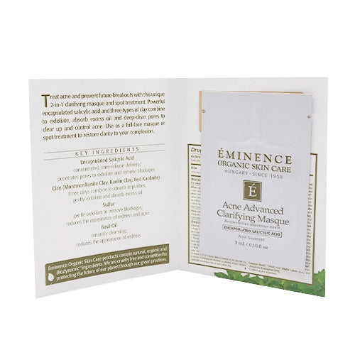 Eminence Organics Acne Advanced Clarifying Masque (Sample Size)