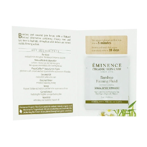Eminence Organics Bamboo Firming Fluid Sample Size