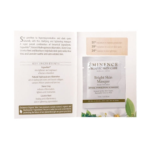 Eminence Organics Bright Skin Masque Sample Size