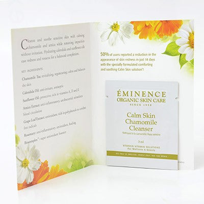 Eminence Organics Calm Skin Chamomile Cleanser Sample Size
