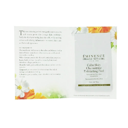 Eminence Calm Skin Chamomile Exfoliating Peel Sample Size