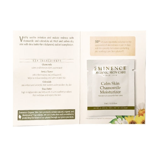 Eminence Organics Calm Skin Chamomile Moisturizer Sample Size