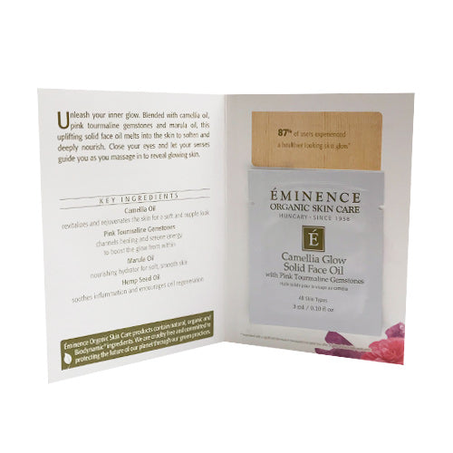 Eminence Organics Camellia Glow Solid Face Oil