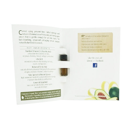 Eminence Organics Citrus &amp; Kale Potent C+E Serum Sample Size