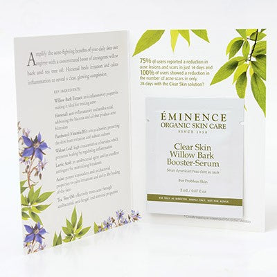 Eminence Clear Skin Willow Bark Booster-Serum Sample Size