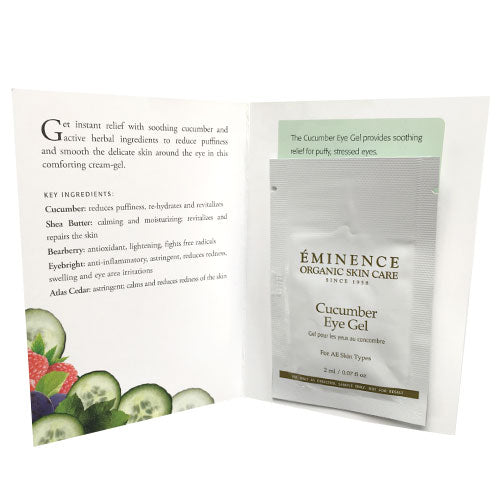Eminence Organics Cucumber Eye Gel Sample Size