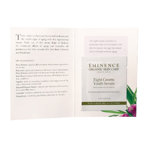 Eminence Organics Eight Greens Youth Serum Sample Size
