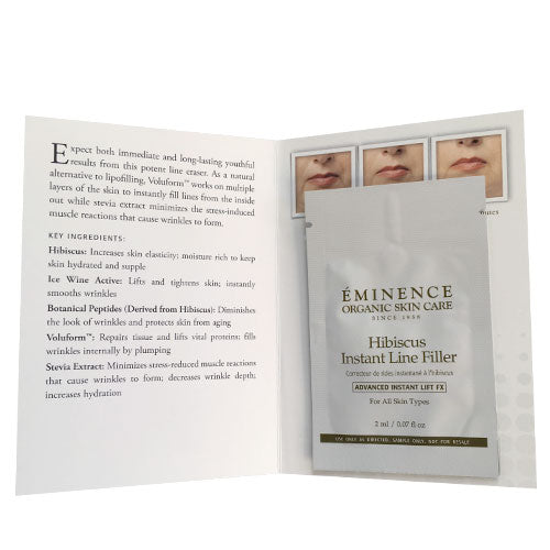 Eminence Organics Hibiscus Instant Line Filler Sample Size
