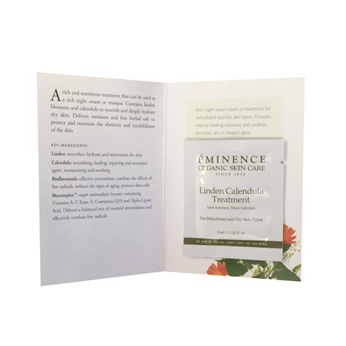 Eminence Organics Linden Calendula Treatment Sample Size