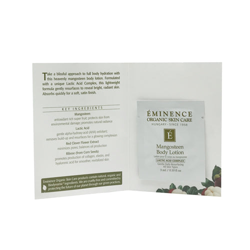 Eminence Organics Mangosteen Body Lotion