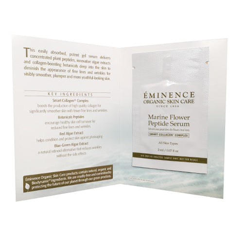 Eminence Organics Marine Flower Peptide Serum Sample