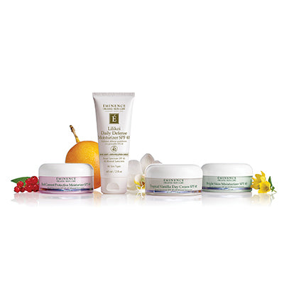 Eminence Organics Mineral SPF products