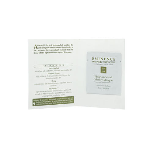 Eminence Organics Pink Grapefruit Vitality Masque