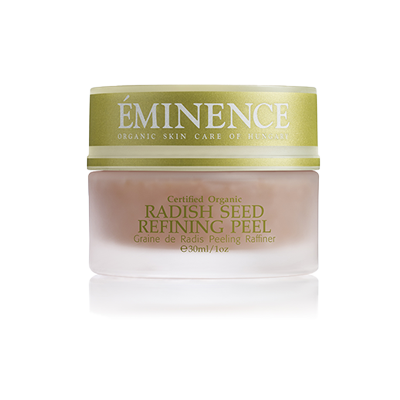 eminence organics radish seed refining peel