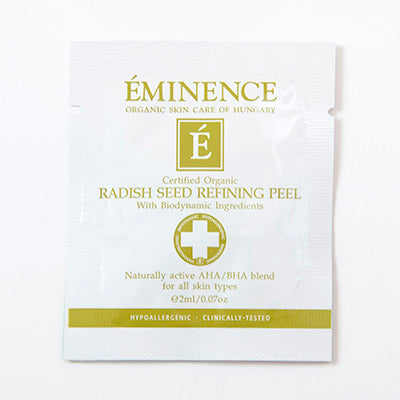 Eminence Organics Radish Seed Refining Peel Sample Size