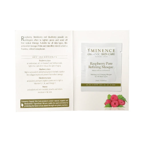 Eminence Organics Raspberry Pore Refining Masque Sample Size