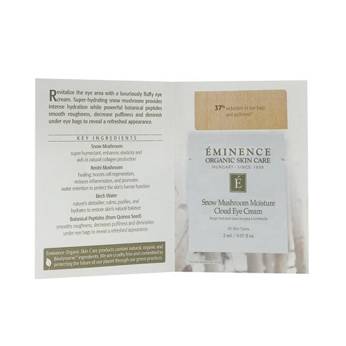 Eminence Organics Snow Mushroom Moisture Cloud Eye Cream