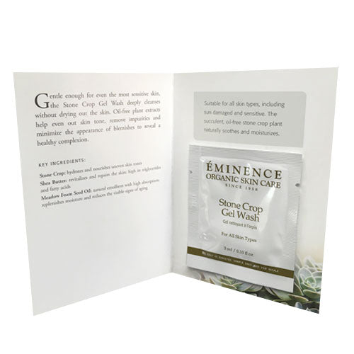 Eminence Organics Stone Crop Gel Wash Sample