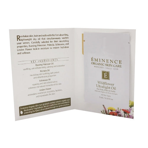 Eminence Organics Wildflower Ultralight Oil (Sample Size)
