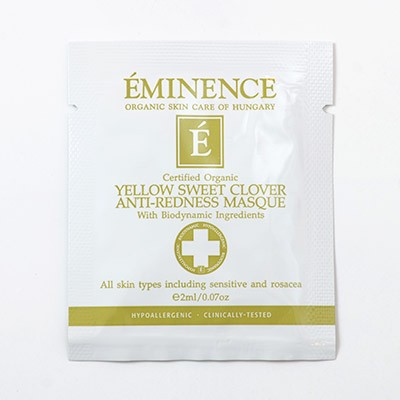 Eminence Organics Yellow Sweet Clover Anti-Redness Masque Sample Size