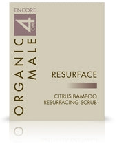 Organic Male OM4 Resurface: Citrus Bamboo Resurfacing Scrub