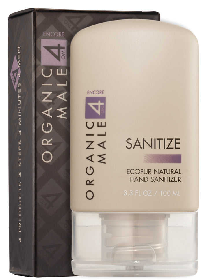 Organic Male OM4 Sanitize: EcoPur Natural Hand Sanitizer
