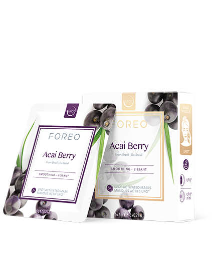 FOREO UFO Acai Berry Mask individual box