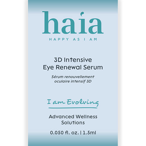 haia "I am Evolving" 3D Intensive Eye Renewal Serum - Certified Cosmos Organic