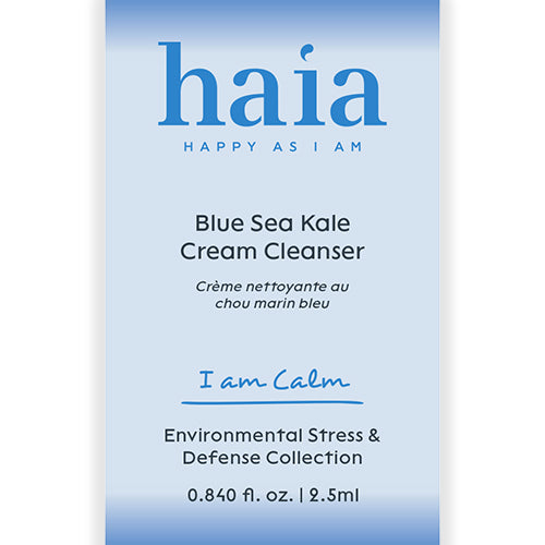 haia "I am Calm" Blue Sea Kale Cream Cleanser - Certified Cosmos Organic