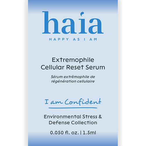 haia "I am Confident" Extremophile Cellular Reset Serum - Certified Cosmos Organic