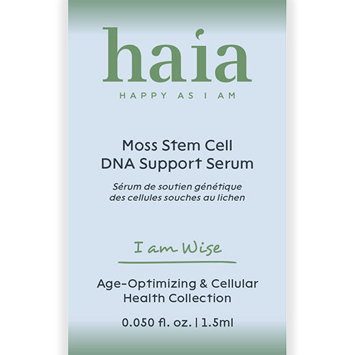 haia "I am Wise" Moss Stem Cell DNA Support Serum - Certified Cosmos Organic