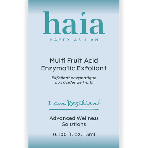 haia "I am Resilient" Multi Fruit Acid Enzymatic Exfoliant - Certified Cosmos Organic