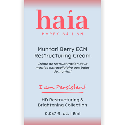 haia "I am Persistent" Muntari Berry ECM Restructuring Cream - Certified Cosmos Organic