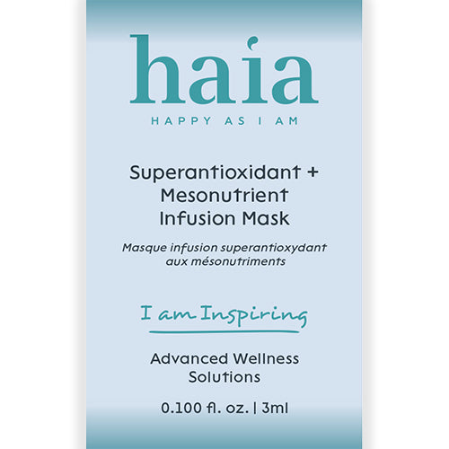 haia "I am Inspiring" Superantioxidant + Mesonutrient Infusion Mask - Certified Cosmos Organic