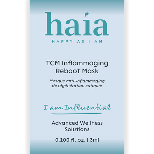 haia "I am Influential" TCM Inflammaging Reboot Mask - Certified Cosmos Organic