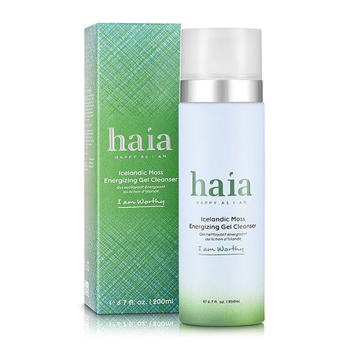 haia "I am Worthy" Icelandic Moss Energizing Gel Cleanser - Certified Cosmos Organic