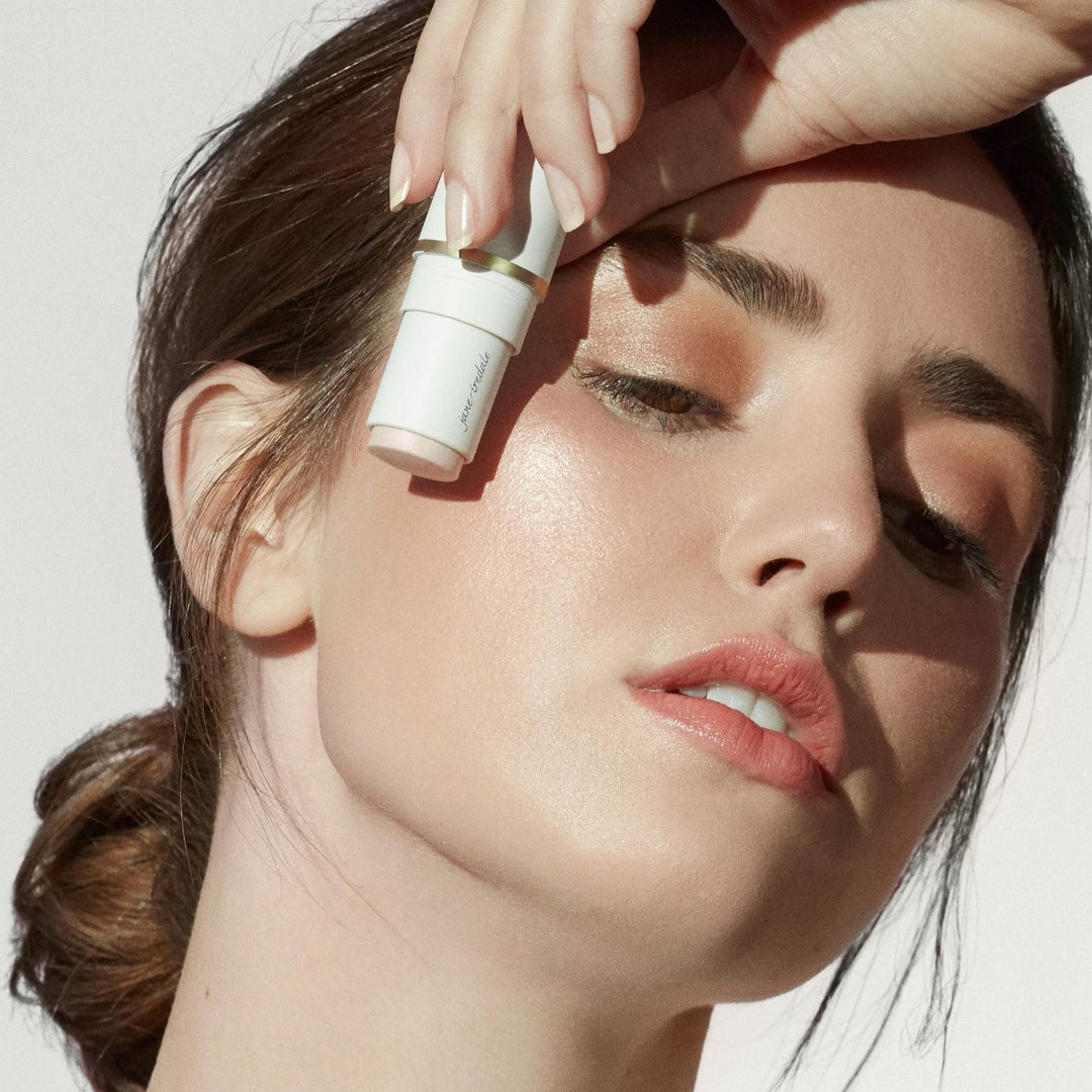 Jane Iredale Glow Time Blush Stick application