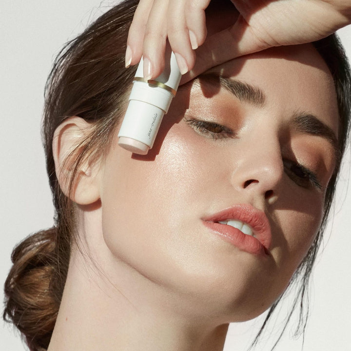Jane Iredale Glow Time Blush Stick application