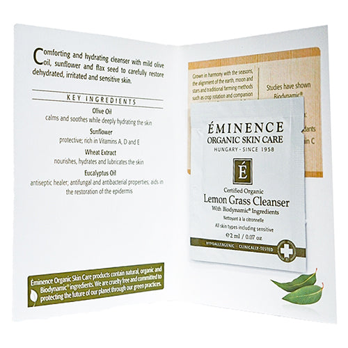 Eminence Organics Lemon Grass Cleanser