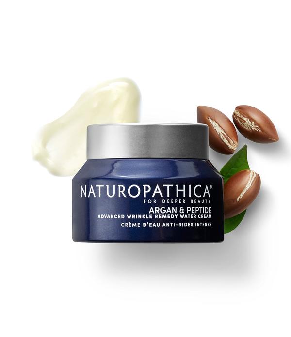 Naturopathica Argan &amp; Peptide Advanced Wrinkle Remedy Water Cream ingredients