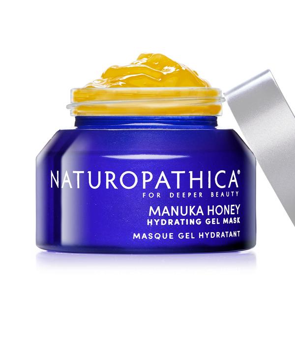 Naturopathica Manuka Honey Hydrating Gel Mask bottle texture