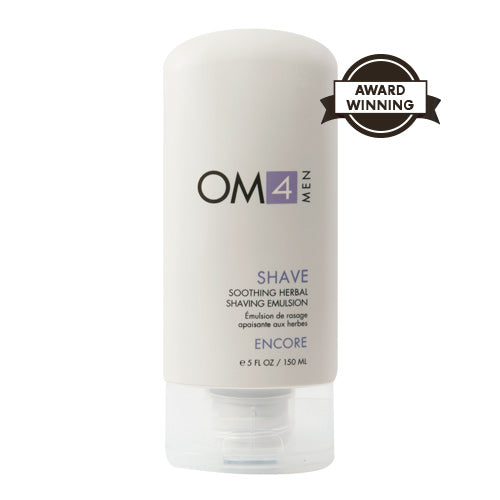 Organic Male OM4 Shave: Soothing Herbal Shaving Emulsion
