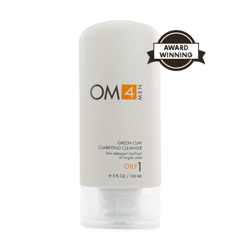 Organic Male OM4 Oily Step 1: Green Clay Clarifying Cleanser
