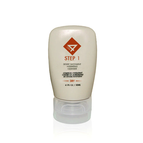 Organic Male OM4 Dry Step 1: Desert Succulent Hydrating Cleanser (Travel Size)