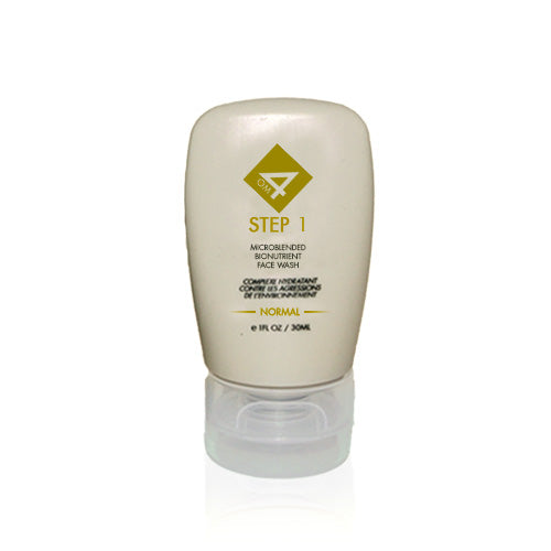 OM4 Normal Step 1 Microblended Bionutrient Face Wash Travel Size
