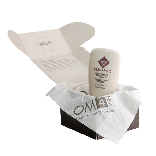 Organic Male OM4 Resurface: Citrus Bamboo Resurfacing Scrub